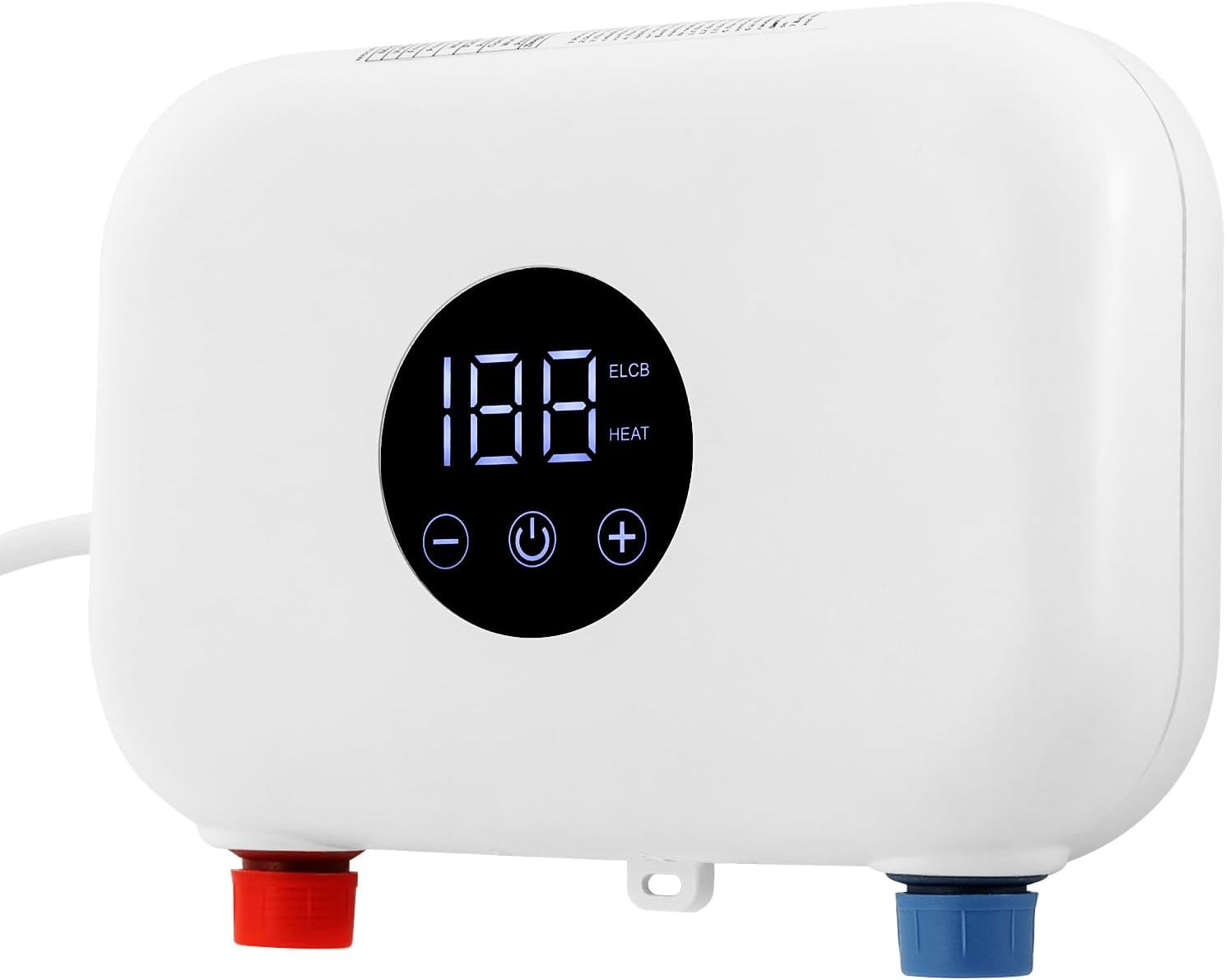 Mini Chauffe-eau Électrique Instantané Portable 220 V - 3,5 kW – Compact, Économique et Facile à Installer