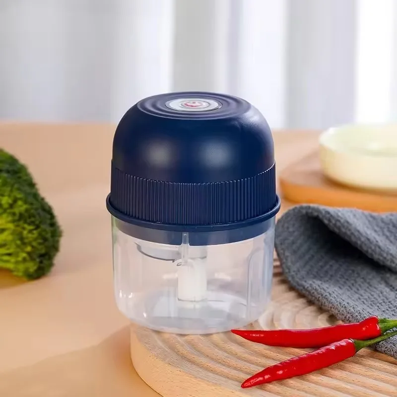 Mini Hachoir Électrique Multifonction USB – Ail, Oignon, Piment & Légumes